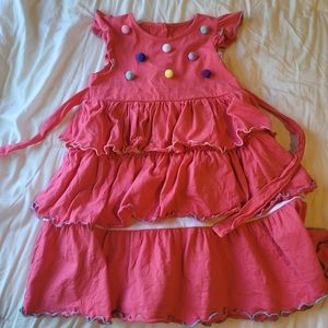 Girls dress size 5T EUC